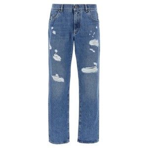 Dolce & Gabbana Distressed Blue Denim Jeans - NWT